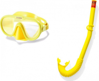 Набор для плавания: маска с трубкой INTEX 55642